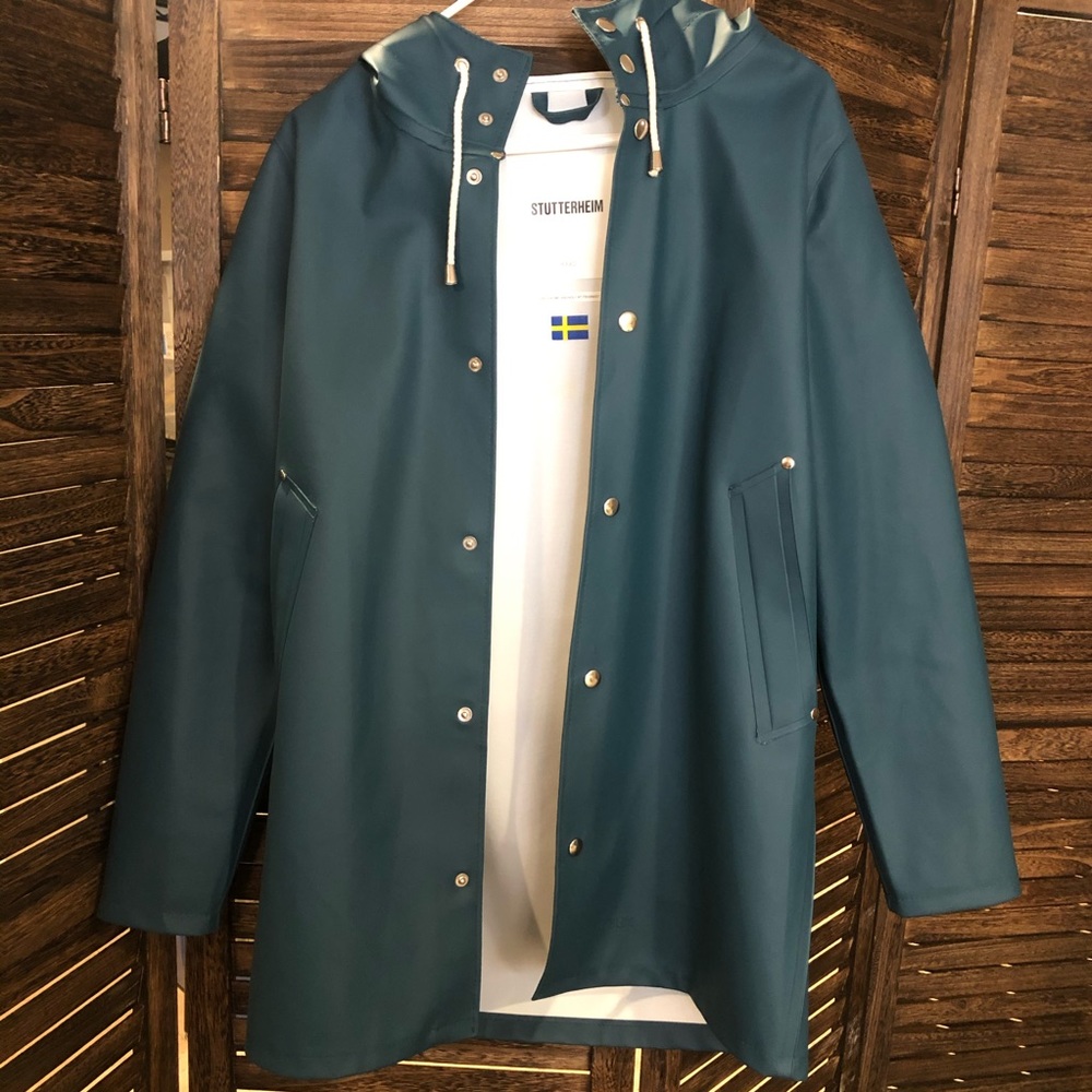 Stutterheim Stockholm Raincoat (see sizing note!)
